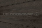 Фасадная панель (сайдинг) из дпк savewood sw-sorbus радиальный распил темно-коричневый
