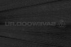 Фасадная панель (сайдинг) из дпк savewood sw-sorbus радиальный распил черный